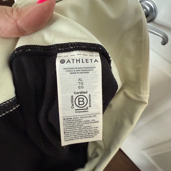 Athleta Ultra High Rise Elation 7/8 Tights Leggings XL EUC - Picture 4 of 8